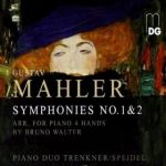 馬勒：第一號＆第二號交響曲（由指揮大師華爾特改編為四手聯彈版 SACD）<br>特萊恩克納 ─ 施派德爾鋼琴二重奏<br>Mahler : Symphonies Nos. 1 & 2　(arr. For 4 hands by Bruno Walter)  Piano Duo Trenkner-Speidel